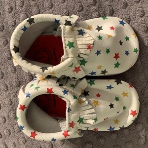Freshly Picked Moccasins Stars Size 7